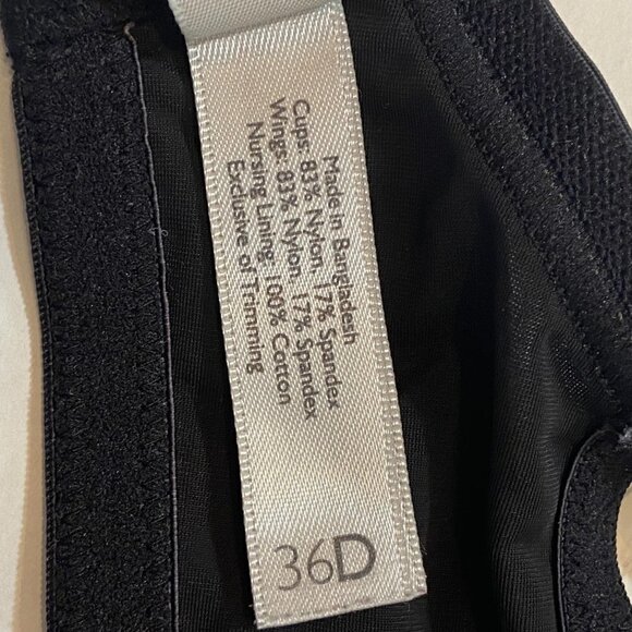 Motherhood Full Coverage Underwire Maternity and Nursing Bra, 36D - Picture 8 of 8